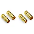 4x SAT Kabel Adapter F-Stecker Verbinder IEC Antennen Stecker Buchse Koaxial TV