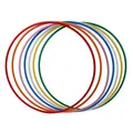hoopomania® Hula Hoop Rohling, HDPE-20mm, Ø60/70/80/90/100cm, farbig (Schwarz, Ø100cm)