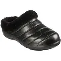 Skechers Damen Cozy Camper Glamping Hausschuhe Pantoffeln gefüttert 111356 schwarz, Schuhgröße:38 EU - Schwarz - 38