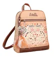 Anekke Damen Mochila Doble Compartimento Rucksack für Spaziergänge, bunt