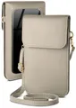 moex Handyhülle moex® CitySling für Samsung Galaxy A21s, Handytasche zum Umhängen kleine Handtasche mit Handyfach Touch-Fenster