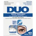 DUO Quick-Set Striplash Adhesive Clear 7g Eyelash Adheisve Applies White Dries Clear All-Day Wear Strip And Individual Lashes Sets In Sekunden Wasserabweisend Veganfreundlich Tierversuchsfreie Wimpern