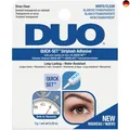 DUO Quick-Set Striplash Adhesive Clear 7g Eyelash Adheisve Applies White Dries