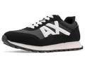 Armani Exchange Male Essential, Drop, mesh Details, Sneaker,Black,11
