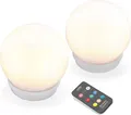 Esotec Solar-Leuchtkugeln, multicolor, 2er-Set, Fernbedienung