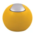 Spirella Kosmetikeimer 1 Liter Abfalleimer Schwingdeckeleimer Tischabfalleimer Bowl Sun Gelb matt, Jaune Soleil Mat