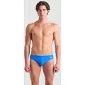 Badehose Slip Herren Santamarias R - Blue China-artic Lime - 8