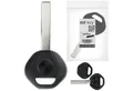 mt-key Schlüsseltasche MT KEY Auto Ersatz Schlüssel HU92, für BMW 1er E81, E82, E87, E88 (x), 1er F20, F21 (x), 2er F22, F23...