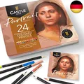 Castle Arts Themed 24 Buntstiftsets in Blechdose, perfekte Farben für