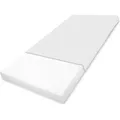 Babymatratze Reisebett Matratze 120 x 60 x 9 cm Reisematratze für Babybett Schaumstoffmatratze Kindermatratze - Weiß