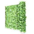 B-Ware Sichtschutz Windschutz für Balkon Terrasse Zaun, Blatt hell 500 x 100 cm