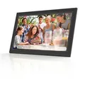 Denver Digitaler Bilderrahmen (WLAN App Micro SD Karte schwarz 16 GB Full HD)