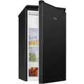 Bomann® Kühlschrank mit Gefrierfach | 91L | Kühlschrank klein | 2 Ablagen | Gemüsefach | wechselbarer Türanschlag | 0°~ 8°C | Mini Kühlschrank | Kühlschrank schwarz | leise | Fridge KS 7254 schwarz