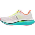 Saucony Endorphin Speed 5 Herren-Sneaker, Weiß/Gum, 42.5 EU