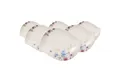 Villeroy & Boch Schale Mariefleur Gris Serve & Salad Schalen 34 x 26 cm, Porzellan, (6 Schalen, 6-tlg)