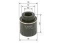 Ölfilter BOSCH F 026 407 183 Anschraubfilter für VW SKODA SEAT AUDI A3 A1 GOLF 4