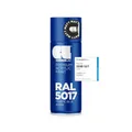 COSMOS LAC Acryllack verkehrsblau, matt Sprühdose in vielen RAL Farbtönen - 400ml Spraydose perfekt für DIY, Upcycling und andere Lackierarbeiten geeignet (RAL 5017 - Verkehrsblau Matt)