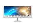 MSI Monitor PRO MP341CQWDE, Weiß, 34 Zoll, UWQHD, VA, Curved, 100 #1907286