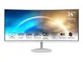 MSI PRO MP341CQWDE - LED-Monitor - gebogen - 86.4 cm (34") - HDR #EG735
