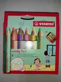 Stabilo Woody 3in1 Multitalentstifte Pastell Farbstift Wachsmalstift Aquarell