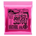 Ernie Ball Super Slinky Nickel Wound E-Gitarrensaiten, 3er-Pack, Stärke 9-42