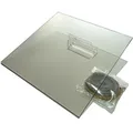 SCHOTT Kaminofen-Sichtscheibe Kaminscheibe SENDEO SCHOTT ROBAX Glaskeramik 320 x 320 mm Stärke 4 mm 32 x 32 cm 32 cm x 32 cm x 0.4 cm