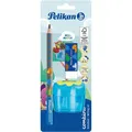 Pelikan combino® Starterset Schreiblernbleistift Radiergummi Anspitzer in blau