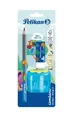 Pelikan Combino Set blau Schreiblernbleistift, Radierer, Anspitzer, 3er Set