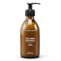 JUNGLÜCK Volumen Shampoo 250ml - Vegan | Ohne Sulfate & Silikone - Reinigt deine Haare sanft und kräftigt die Haarstruktur - mit BIO Birkenwasser, Koffein & Squalan | Haarpflege ohne zu beschweren