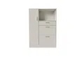 HTI-Line Küchenbuffet Küchenschrank Kombi L Blanca (Stück, 1-St., 1 Küchenschrank Kombi L Blanca) Küchenbuffet Mehrzweckschrank Mikrowellenschrank