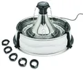 PetSafe 360 automatischer Trinkbrunnen 3,8L Edelstahl Wasserspender Hunde Katzen