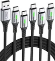 INIU USB C Kabel Ladekabel USB C Schnellladekabel Typ C Handy Ladekabel