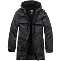 Brandit Forest Parka Schwarz S Herren Schwarz S - Schwarz - S