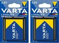 Varta 3 LR 12 V (4912) 4,5V BLOCK Varta 1BL Batterie Alkali