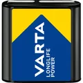 VARTA Batterie Longlife Power Alkali-Mangan Flachbatterie 4,5 V, 1 St.