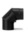 FireFix Ofenrohrbogen 90° Ø 150 mm schwarz Rohr Bogen Ofen Kaminrohr Rauchrohr