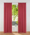 OTTO home Vorhang Raja, Gardinen mit Kräuselband, Vorhänge Wohnzimmer (2 St), Kräuselband, blickdicht, Polyester, 2er-Set, Bestseller, einfarbig, modern, pflegeleicht, Mikrofaser