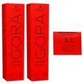 Schwarzkopf Igora Royal 2 x 60 ml 7-1 Mittelblond Cendre Haarfarbe Cremefarbe Se