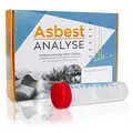 Asbest Test zum Nachweis von Asbest in einer Staubprobe oder Materialprobe