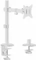 Equip 17"-32" Bewegliche Monitor/LCD-Tischhalterung - Weiß - Klemme/Durchführung - 9 kg - 43,2 cm (17") - 81,3 cm (32") - 100 x 100 mm - Weiß (650166)
