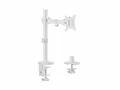 Equip 650166 17"-32" Gelenk-Monitor-Tischhalterung, weiß