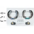TEXTAR Bremsbackensatz Bremsbacken hinten für Peugeot 106 II 1A_ 1C_ Citroën