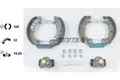 TEXTAR Bremsbackensatz Shoe Kit Pro 84038002 für 106 S0 SAXO 1C CITROËN 1A S1 2