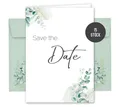 Things of Happiness Einladungskarten 15 Save the Date Karten + Umschlag DIN A6