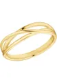 s.Oliver Ring 925 Sterling Silber Damen Ringe, Gold, Kommt in Schmuck Geschenk Box, 2037826