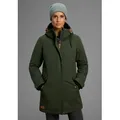 KangaROOS Parka mit Teddy Fellimitat gefüttert, Winterjacke grün 40
