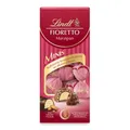 Lindt Schokolade - FIORETTO Minis Marzipan | 115 g | Ca. 10 Pralinen, Marzipan-Dessert-Füllung und Mandelsplittern umhüllt von knusprigem Crisp, alkoholhaltig | Pralinengeschenk | Schokoladengeschenk