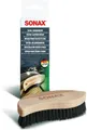 SONAX Textil+Leder-Bürste (1 Stück) Trocken- und Feuchtreinigung von Textilien