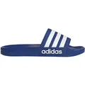 adidas adilette Shower royal blau / weiß 42=UK8