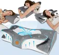 Esun Kopfkissen Nackenstützkissen Kopfkissen Nackenkissen, Kissen Seitenschläferkissen, Füllung: Memory Foam, Rückenschlafer, Bauchschlafer, Seitenschlafer, Set, Kissen vom OEKO-TEX® und CertiPUR Getestet, für Seiten Rücken & Bauchschläfer, Nackenkissen